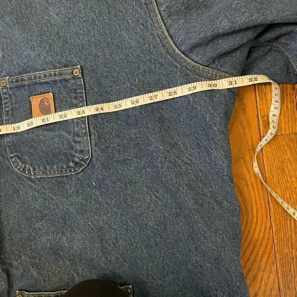 SOLD-Carhartt Men's Blanket Lined Chore Jacket with Corduroy Collar-SOLD- - Picture 3 of 7